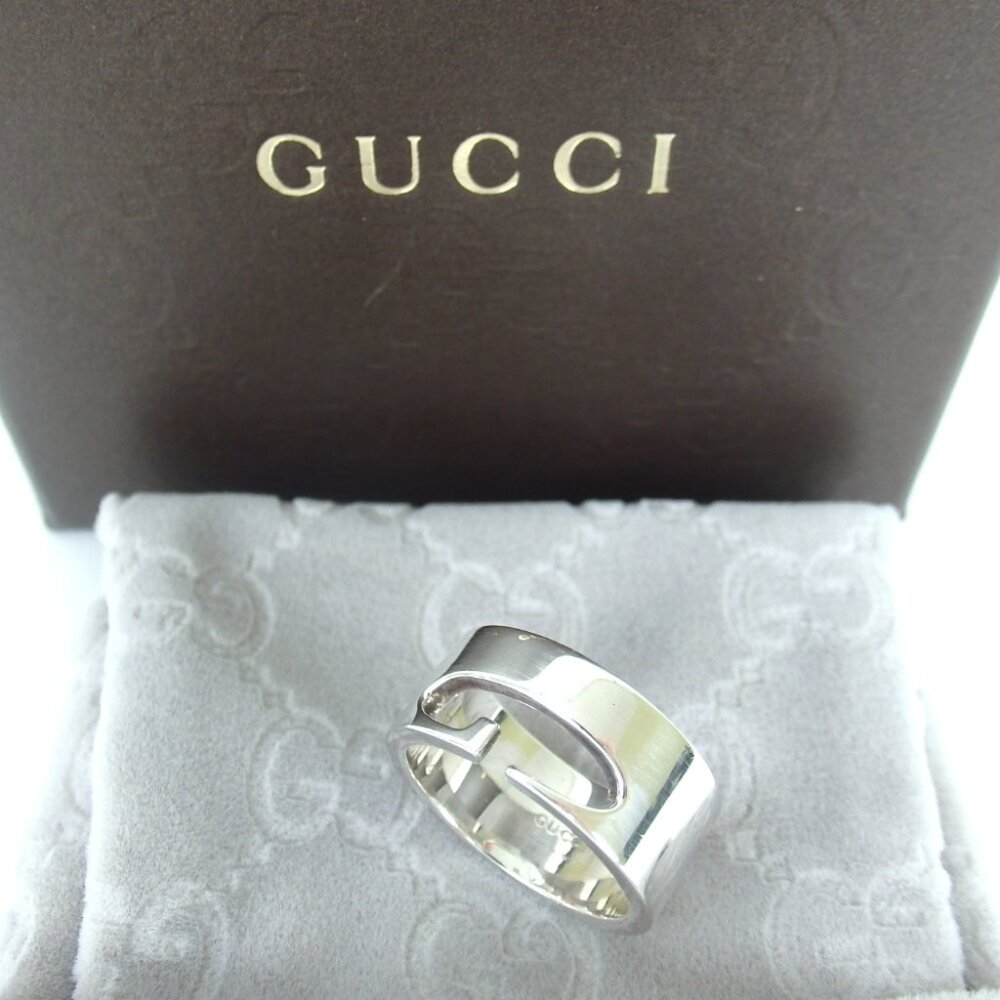Authentic Gucci Ring Ag925 [Used] - image 2